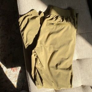 green all-in motion joggers